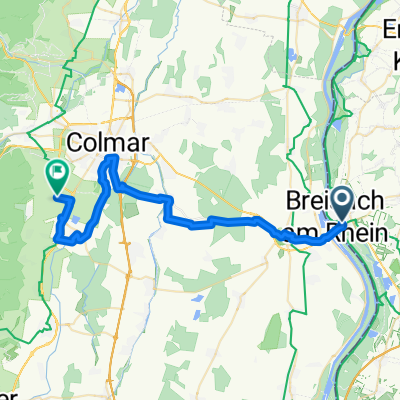 Elsass Tag 1 Breisach-Colmar-Eguisheimgisheim
