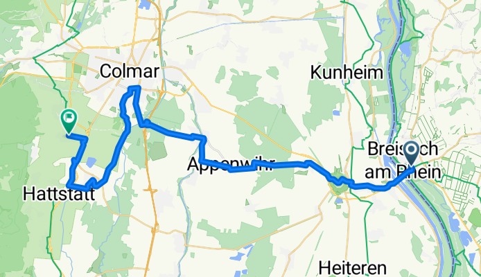 Elsass Tag 1 Breisach-Colmar-Eguisheimgisheim