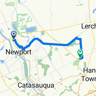 Main St, Northampton to Jendy Ln, Bethlehem