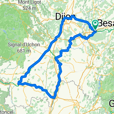 Romange-Macon-Dijon-nördl-Romange
