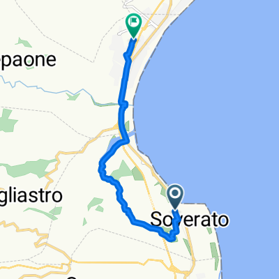 Corso Umberto I, Soverato to Via Sandro Pertini, Montepaone