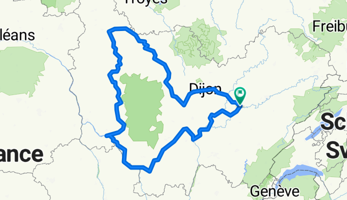Romang-E6 bisDecize-dannNivernais-Bourgogne-Dijon