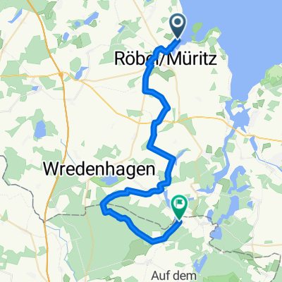 Seebadstraße, Röbel/Müritz nach Glambeckweg, Wittstock/Dosse