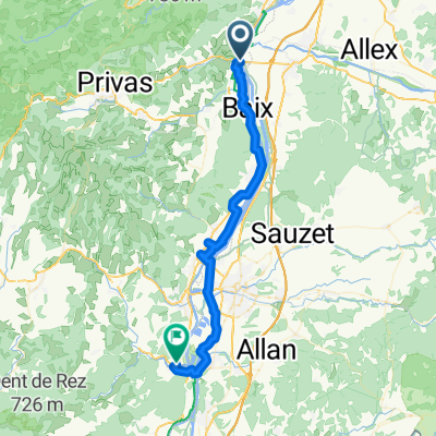 From le pouzin to camping rocheconderie