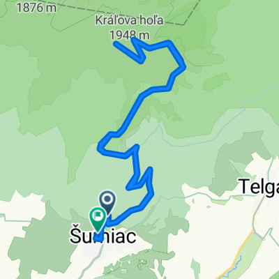 Kráľovohoľská cesta, Šumiac až Partizánska, Šumiac