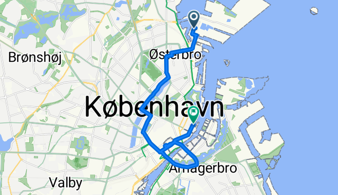 Sundkrogsgade, Nordhavn do Toldbodgade, København K