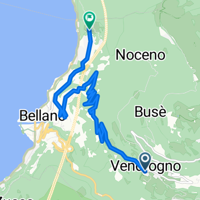 Via Don Mario Biagini, Bellano to Via per Frazione Oro Alta, Bellano