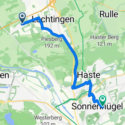 Moorweg nach Reinhold-Tiling-Weg
