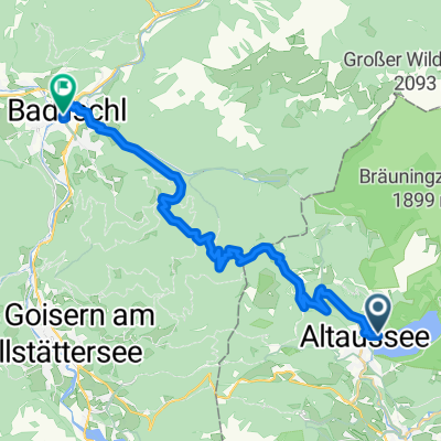 Fischerndorf, Altaussee à Pfarrgasse, Bad Ischl