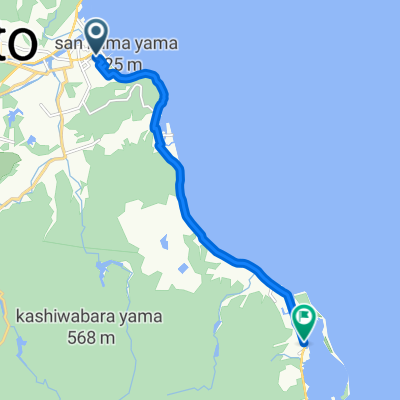 Route in Osaka