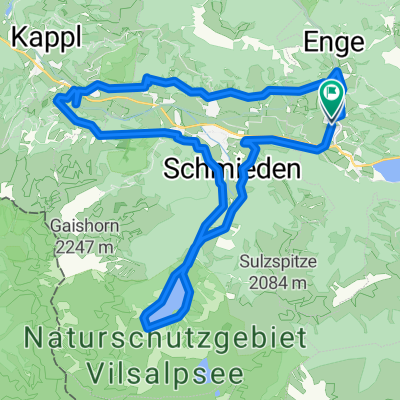 Dorfstraße, Grän nach Dorfstraße, Grän