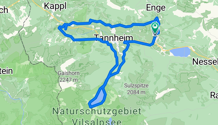 Dorfstraße, Grän nach Dorfstraße, Grän