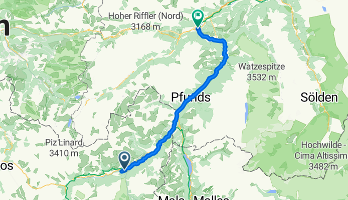 Scuol nach Landeck