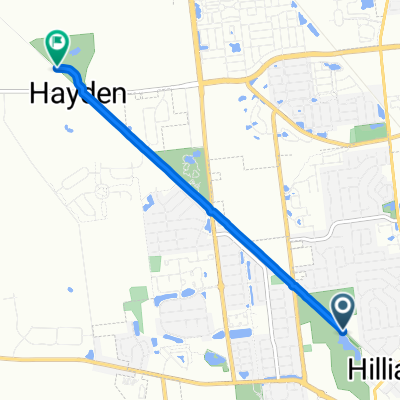 Heritage Rail Trail, Hilliard to Heritage Rail Trail, Hilliard