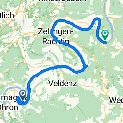 Saar-Mosel-Tour Minheim-Traben Trarbach