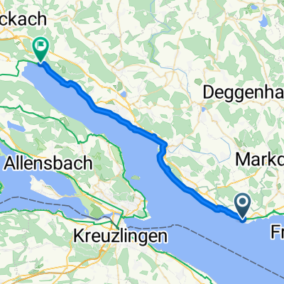 Von Immenstaad am Bodensee bis Bodman-Ludwigshafen