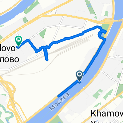 Бережковская набережная, Москва до Студенческая улица, Москва