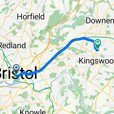 Clare Street, Bristol to Lansdown Road, Bristol