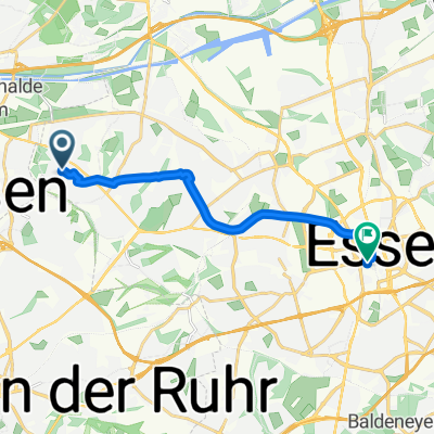 Route in Essen