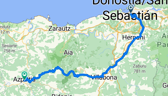 A3 var dl2 San Sebastian-Azpetia