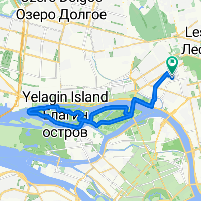 Земледельческая улица, Санкт-Петербург до Земледельческая улица, Санкт-Петербург