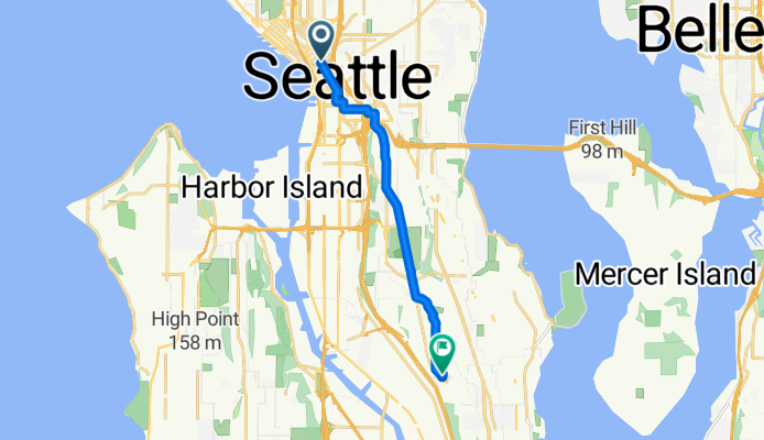 4th Ave, Seattle to Beacon Ave S, Seattle