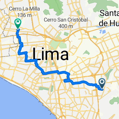 De El Polo a Avenida Lima