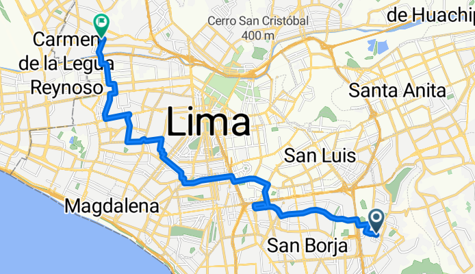 De El Polo a Avenida Lima