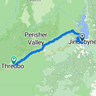 Gippsland St, Jindabyne to Chimneys Way, Thredbo