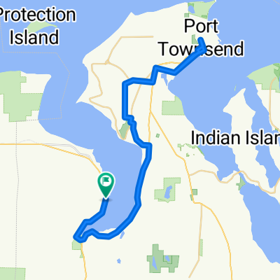 Route in Port Townsend
