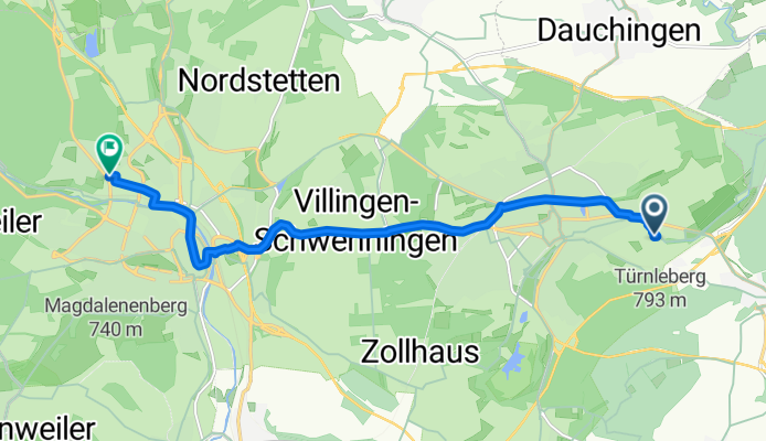 In Rammelswiesen, Villingen-Schwenningen nach Hornberger Straße, Villingen-Schwenningen
