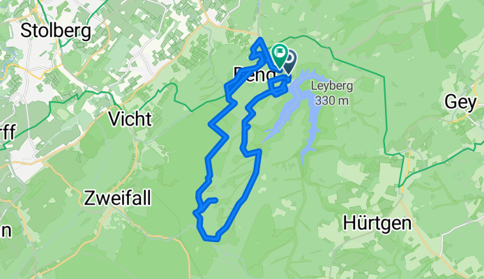 Wehebachtalsperre und HĂĽrtgenwald (Region Rureifel)