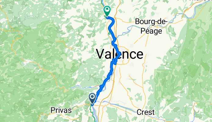 From Tournon-sur-Rhône to Le Pouzin