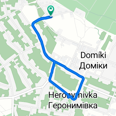 Route from Улица Шевченка