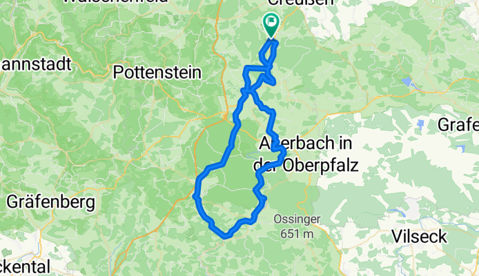 Radtour 25 Tag 2 Veldensteiner Forst