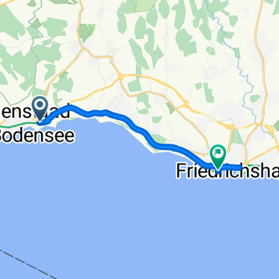 Helmsdorfweg nach Friedrichshafen