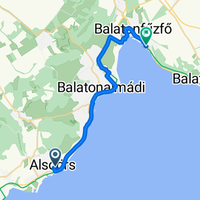 Viola utca, Alsóörs - Sirály utca, Balatonfűzfő