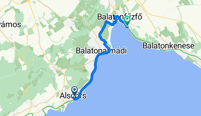 Viola utca, Alsóörs - Sirály utca, Balatonfűzfő