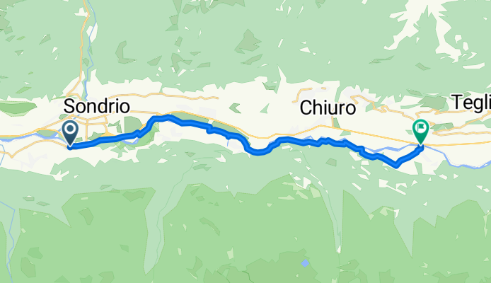 Via Gerone, Albosaggia to Via per Castello, Teglio