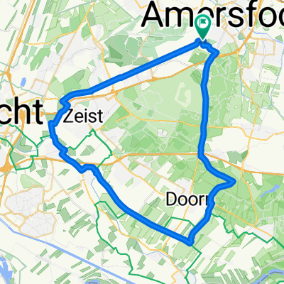 Route in Amersfoort