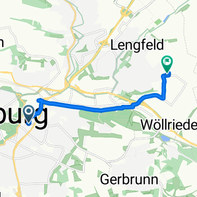 Annastraße, Würzburg nach Friedrich-Bergius-Ring, Würzburg