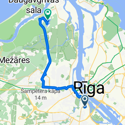 Jelgavas iela to Ceļš Bez Nosaukuma