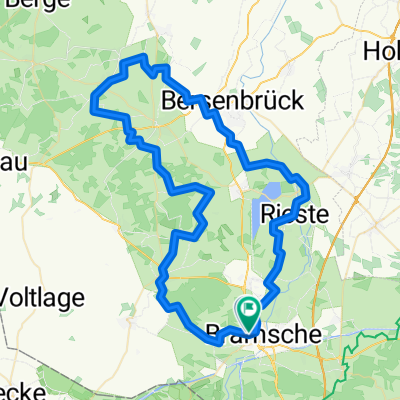 Route Bramsche, Ankum, Bersenbrück