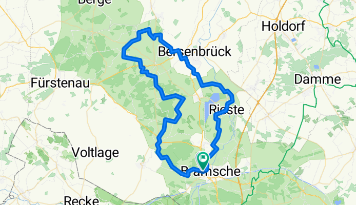 Route Bramsche, Ankum, Bersenbrück