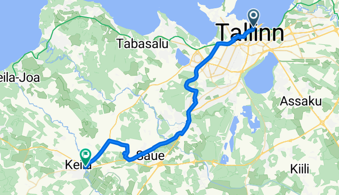 Rumbi, Tallinna to Tallinna mnt, Keila