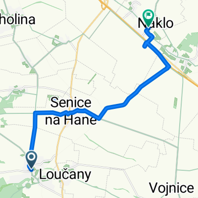 Procházkova, Náměšť na Hané do Náklo, Náklo