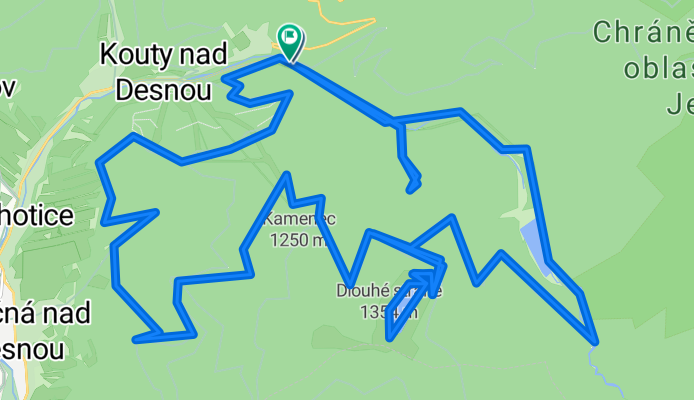 50.103, 17.137 až 50.103, 17.137