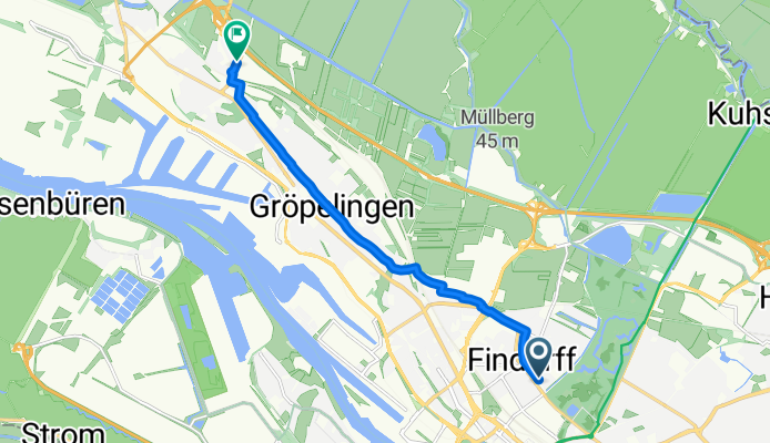 Weidedamm nach Bauerndobben