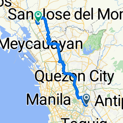 Route from C.Santos
