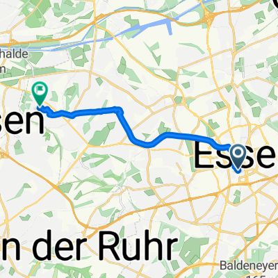 Route in Essen